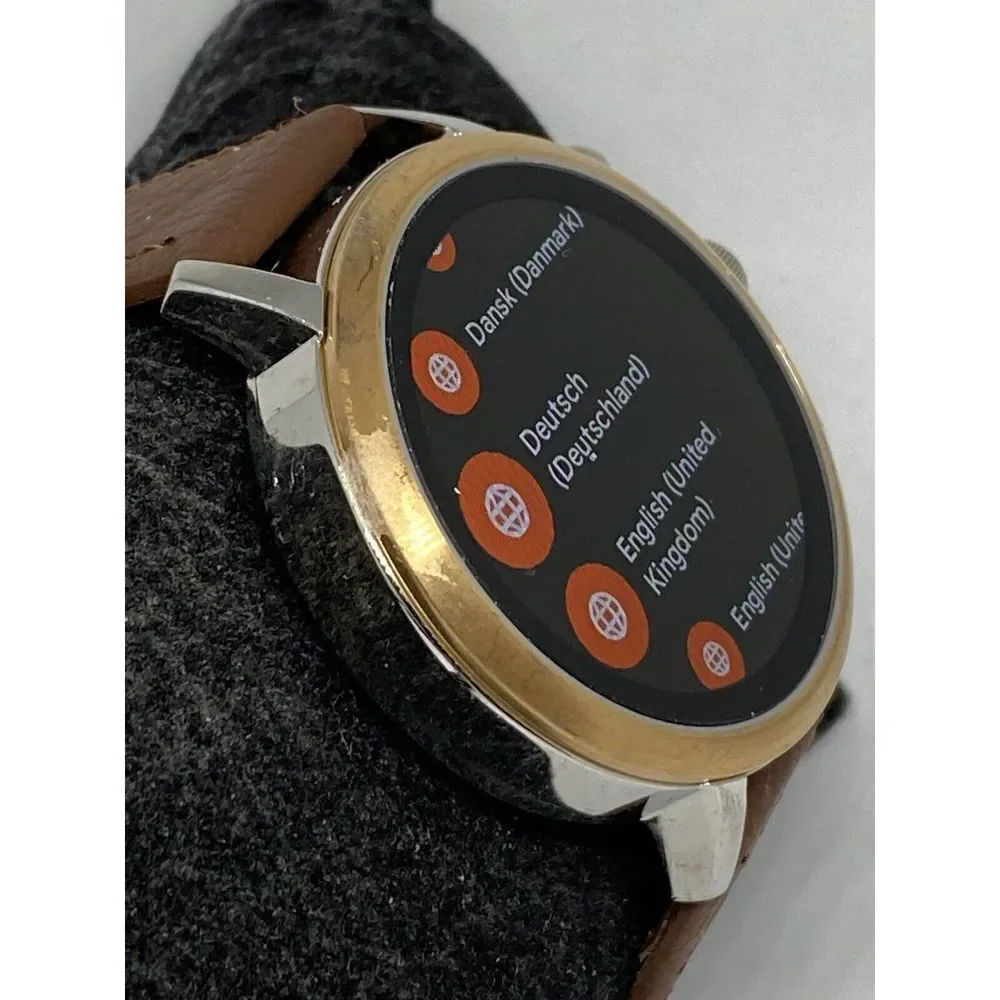 Fossil Gen 4 Authentic Digital Dial Smart Watch Custom Band FTW6016 LT327